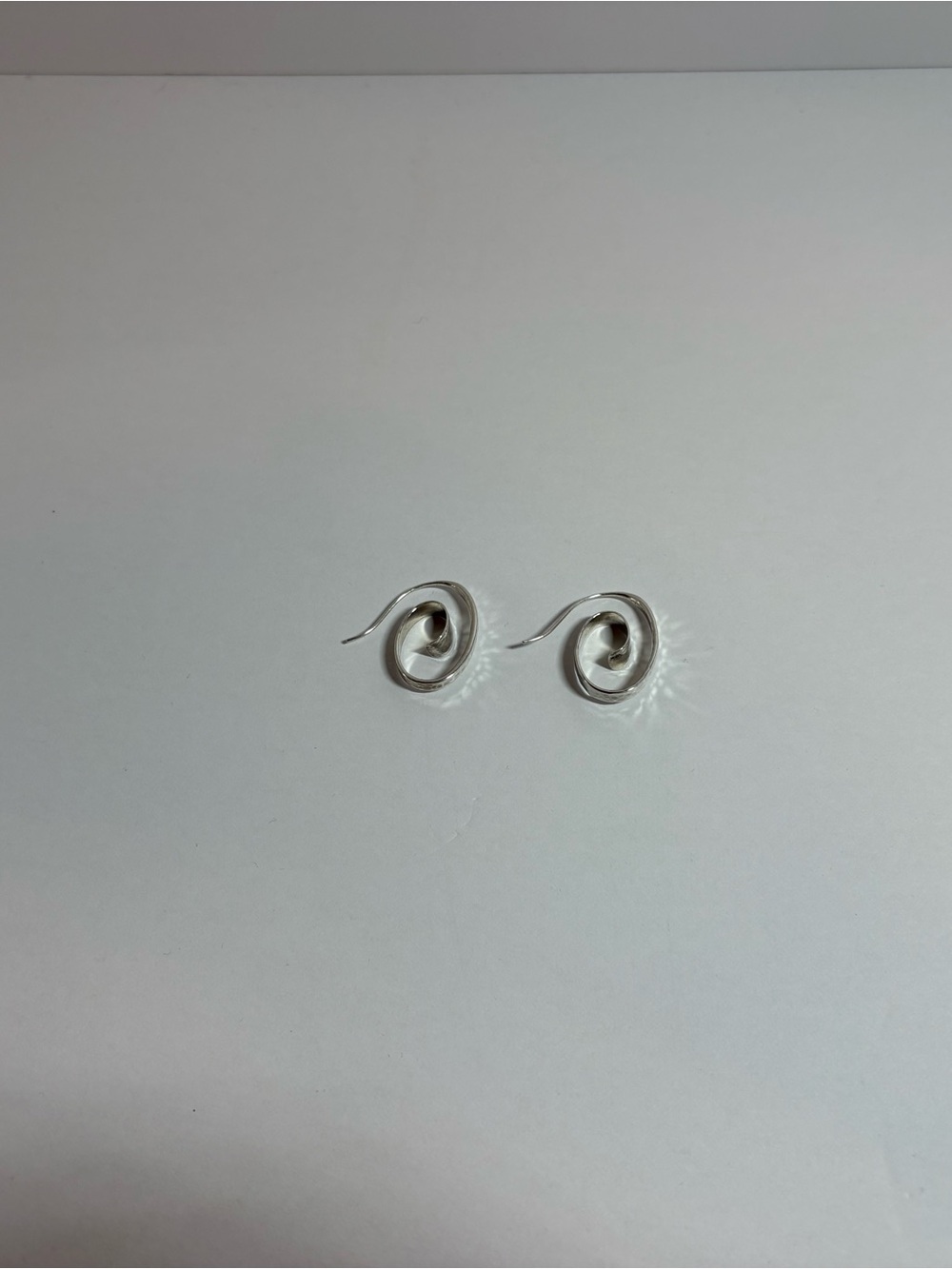 James Avery Floating Spiral Ear Hooks